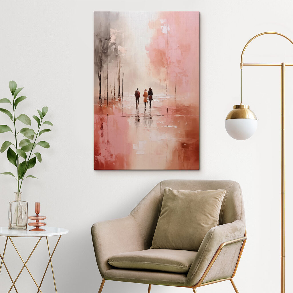 Passeggiata sulla via rosa — ambiente 1