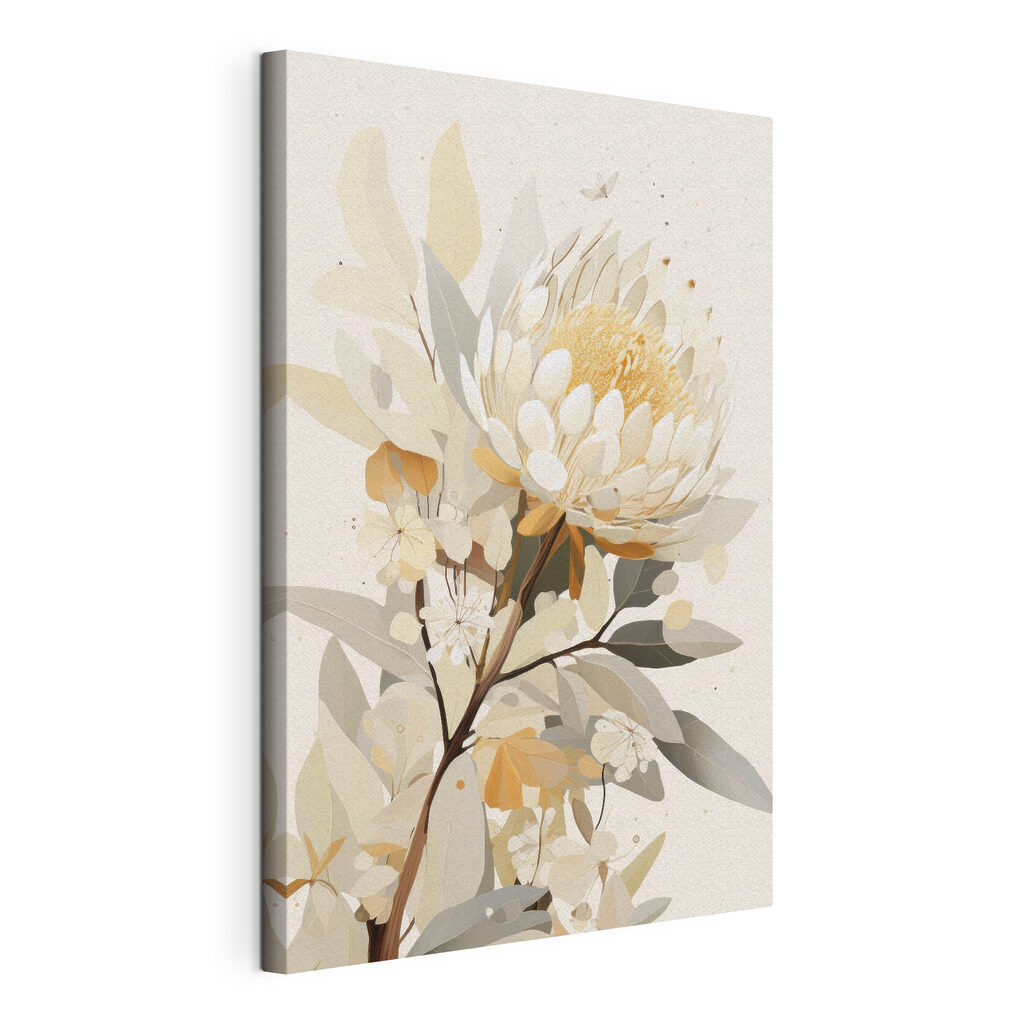 Protea tra le foglie — vista del prodotto