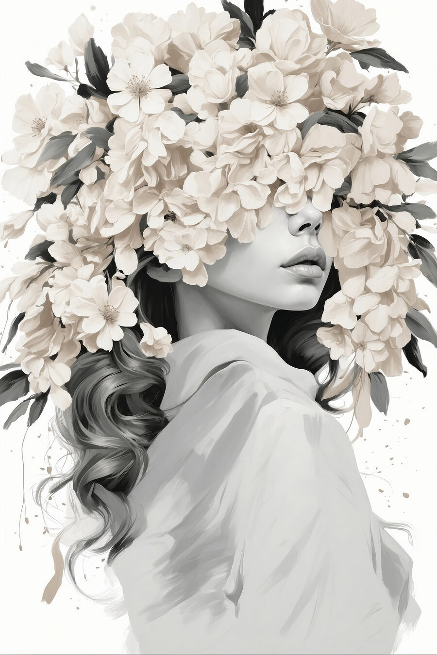 Sguardo tra i fiori — design completo