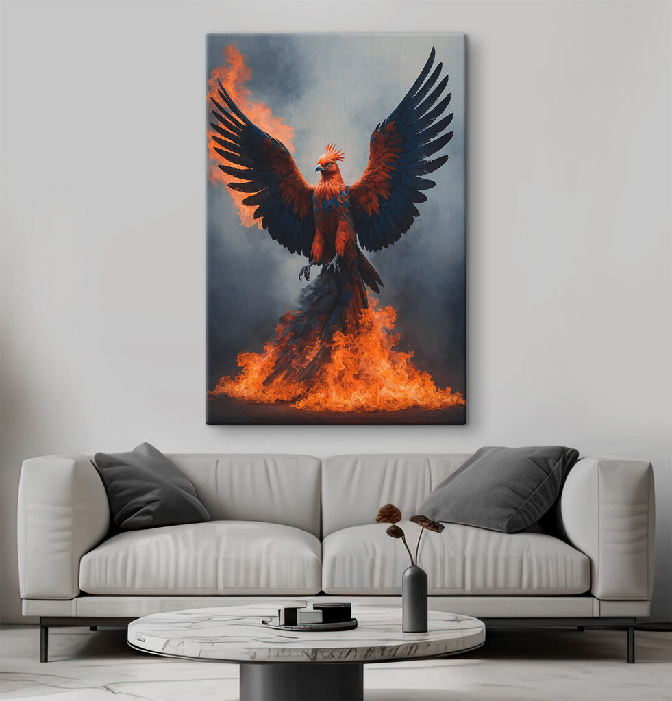 Fenice sopra il fuoco — ambiente 2