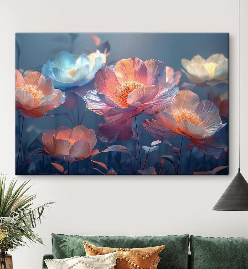 Fiori nella luce serale — ambiente 3