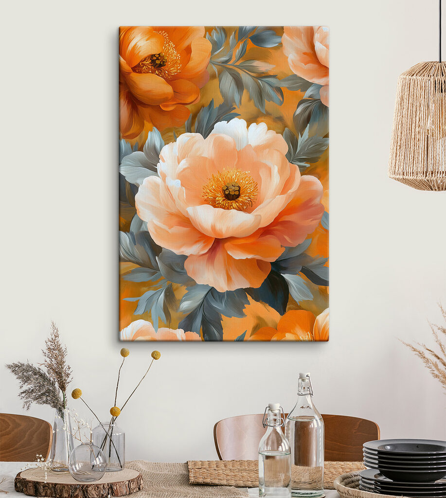 Fiore color pesca — ambiente 1