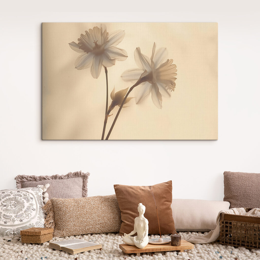 Due fiori in seppia — ambiente 2