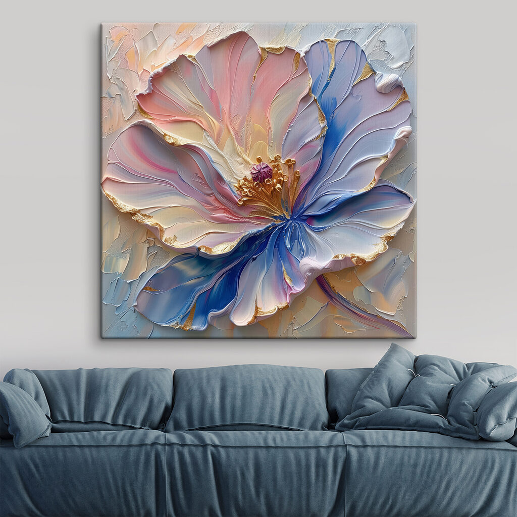 Fiore dai bordi colorati — ambiente 2