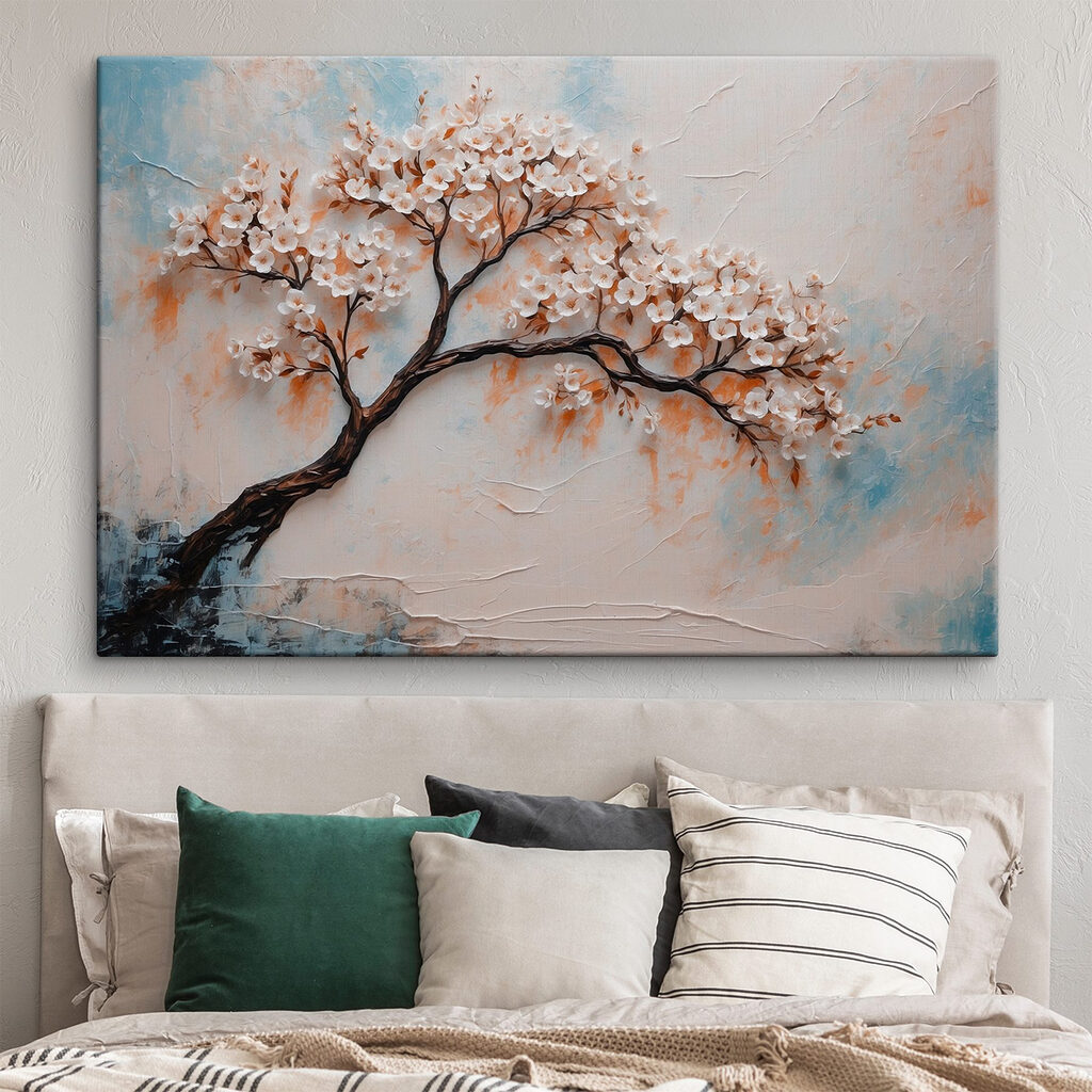 Fiori su ramo curvo — ambiente 1