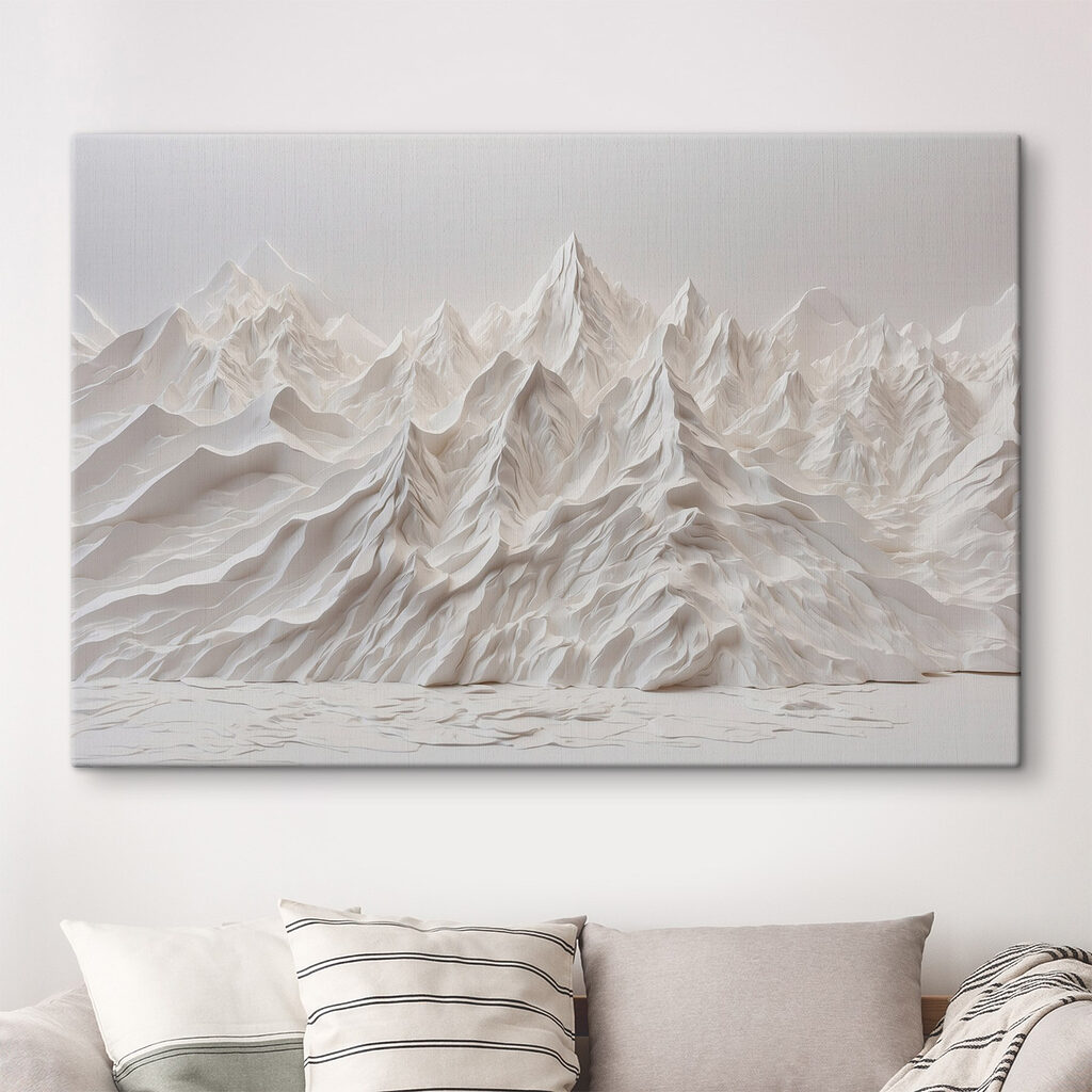 Montagne appuntite bianche — ambiente 2