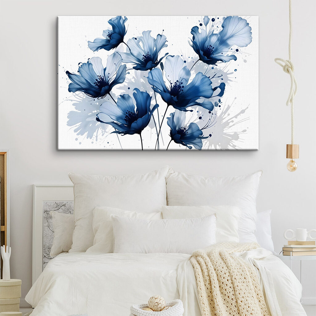 Fiori blu e inchiostro — ambiente 2