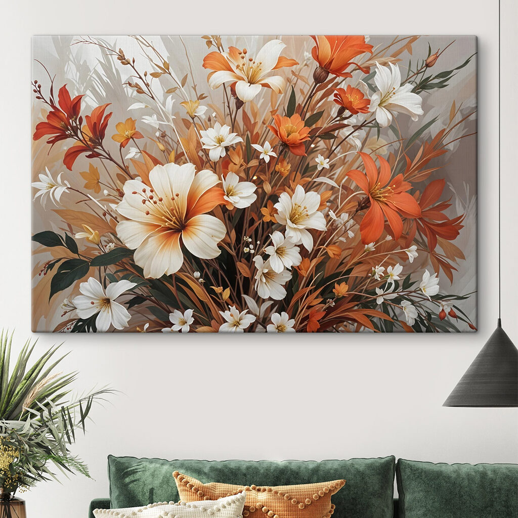 Fiori d’autunno a pennellate — ambiente 2