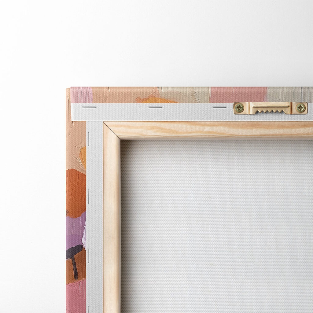 Fiori in piccole campiture — retro