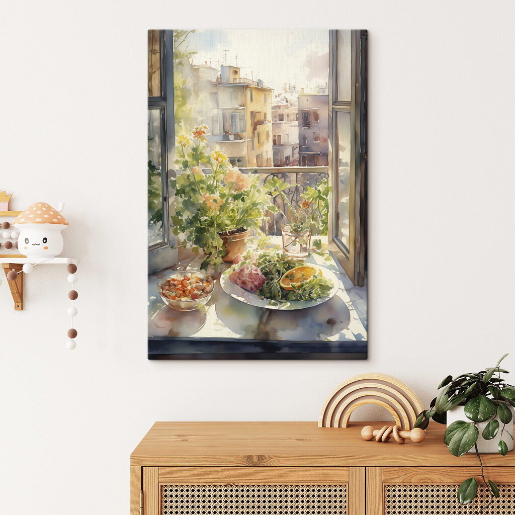 Pranzo sul balcone — ambiente 1