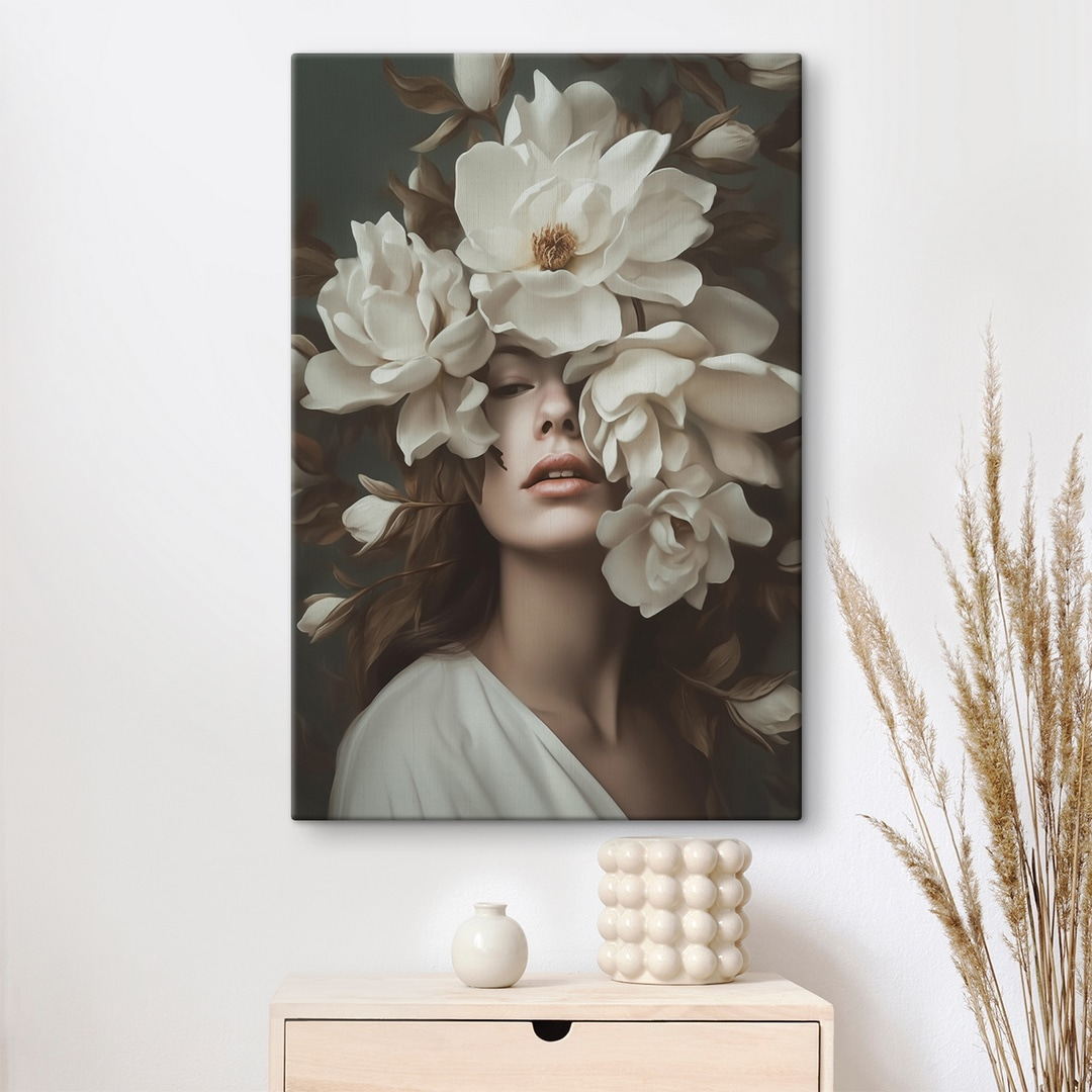 Fiori bianchi come velo — ambiente 1