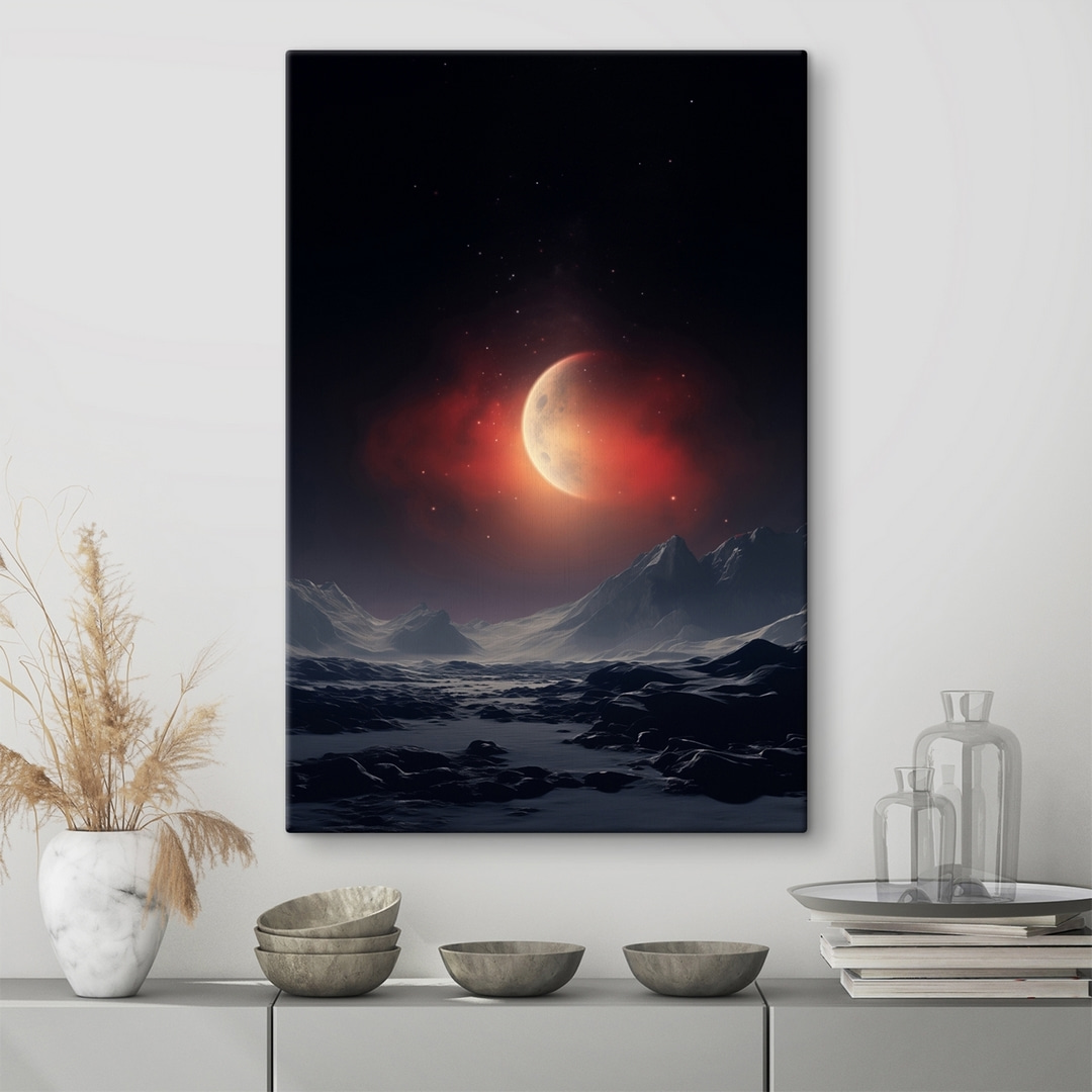 Luna crescente sui monti — ambiente 2