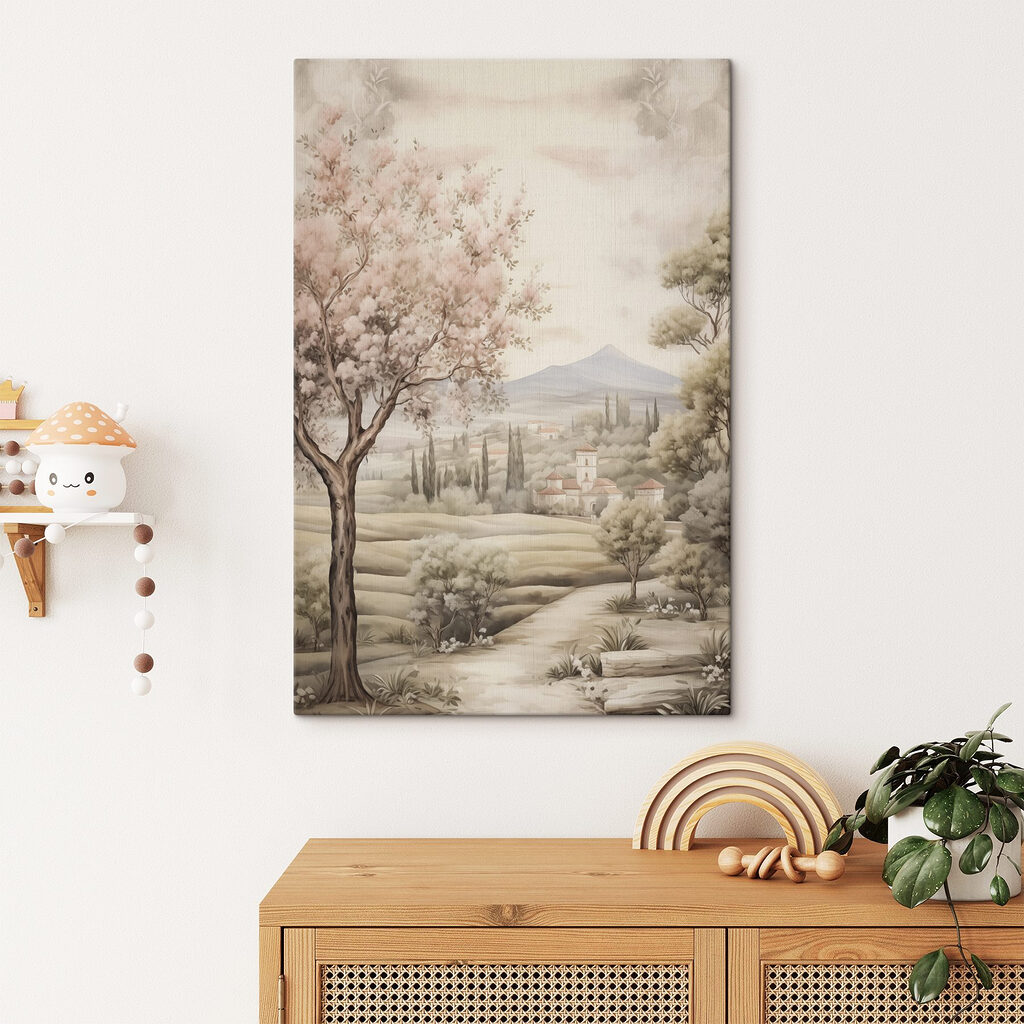 Fiori rosa sui sentieri — ambiente 2