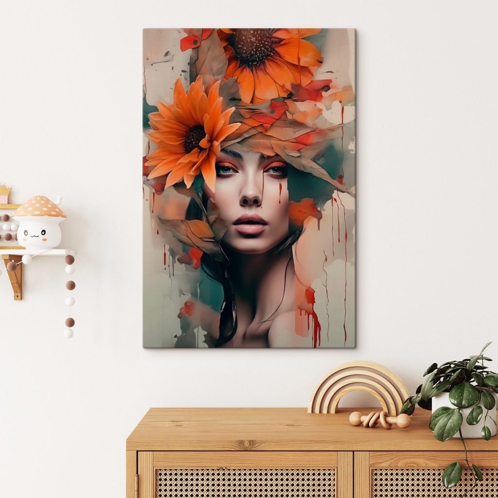 Sguardo e fiori d’autunno — ambiente 1