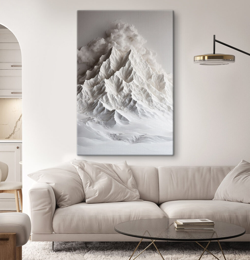 Vetta nella nebbia — ambiente 1