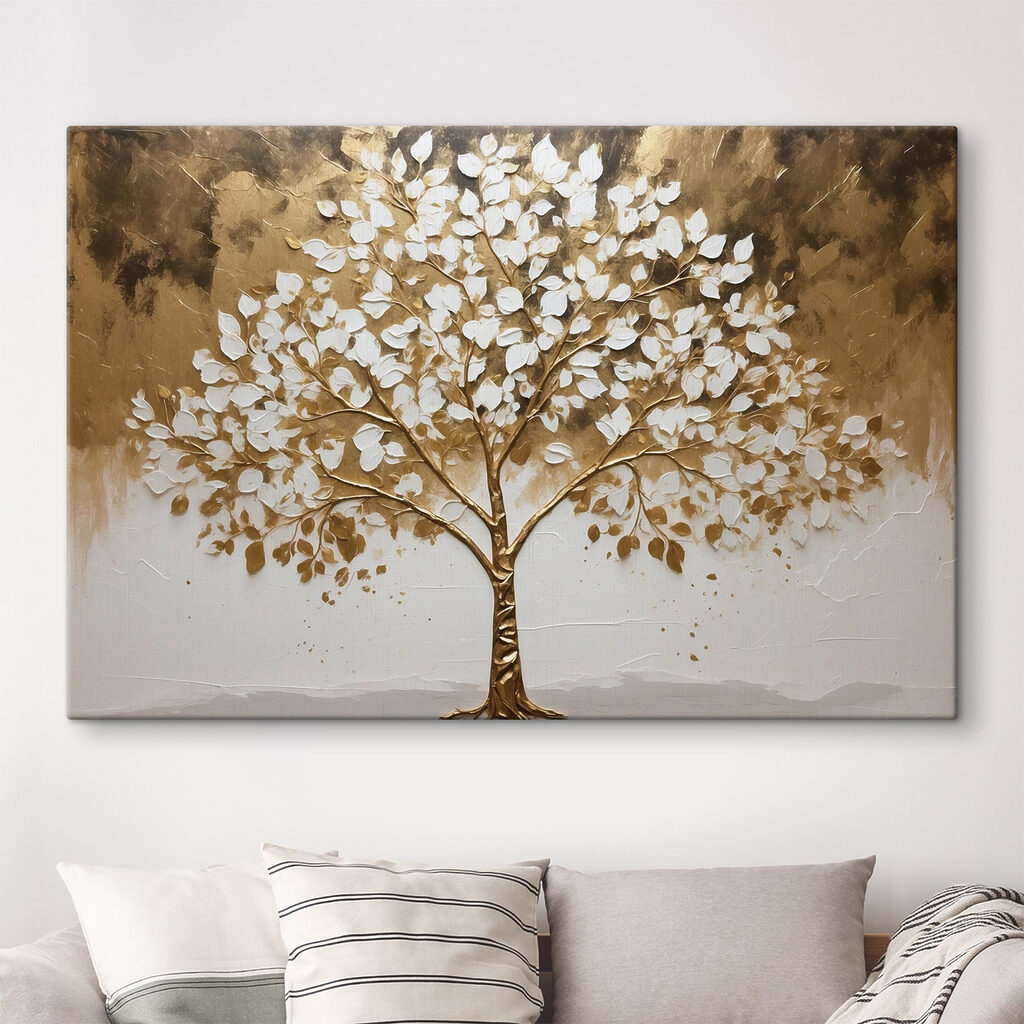 Albero dalle foglie dorate — ambiente 2