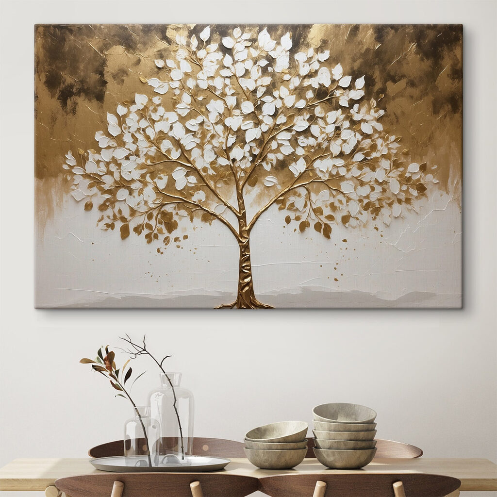 Albero dalle foglie dorate — ambiente 1