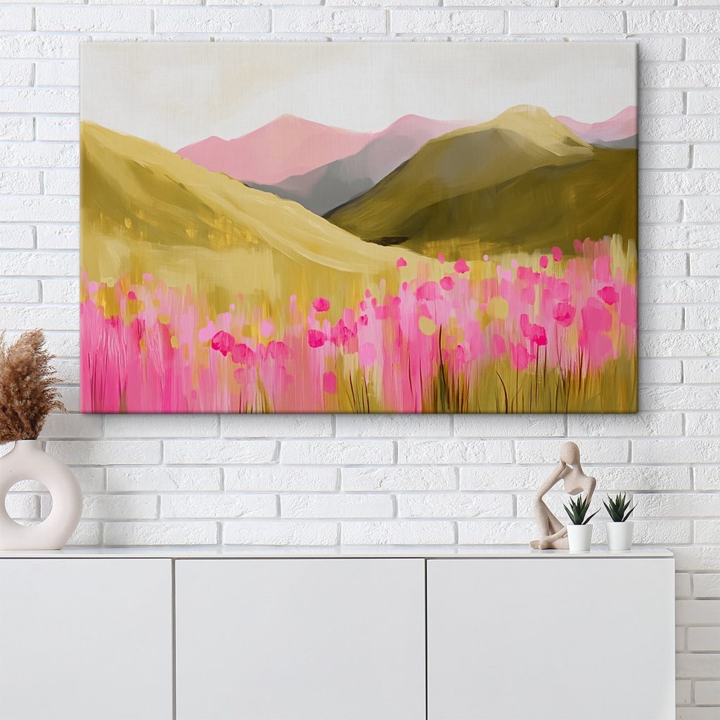 Fioritura rosa sui pendii — ambiente 2