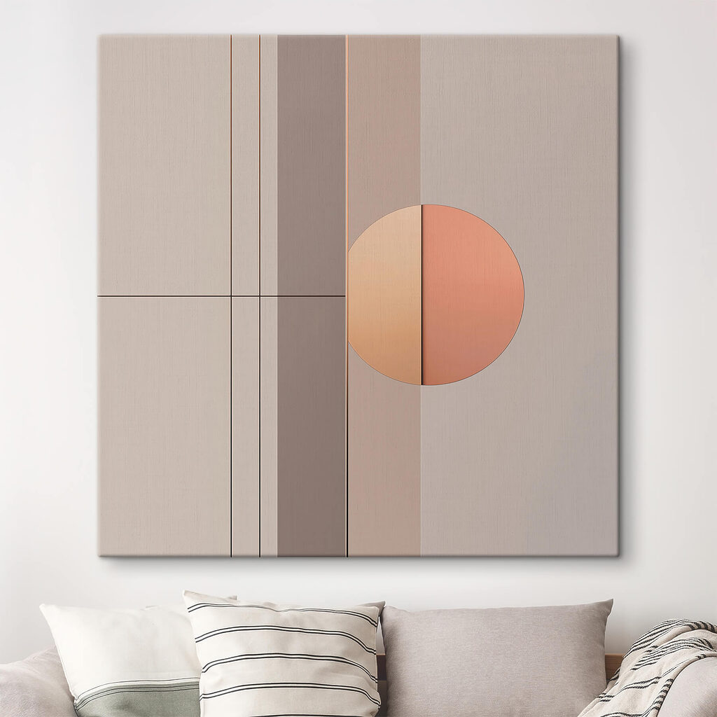 Cerchio color pesca — ambiente 2