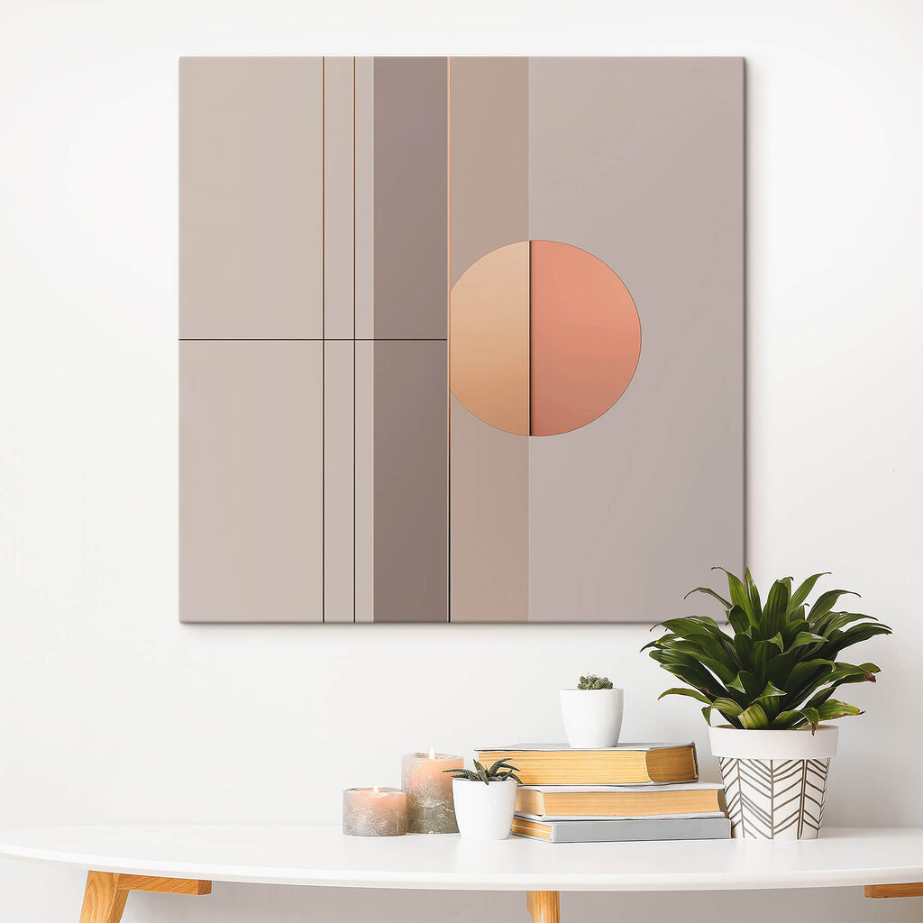 Cerchio color pesca — ambiente 1