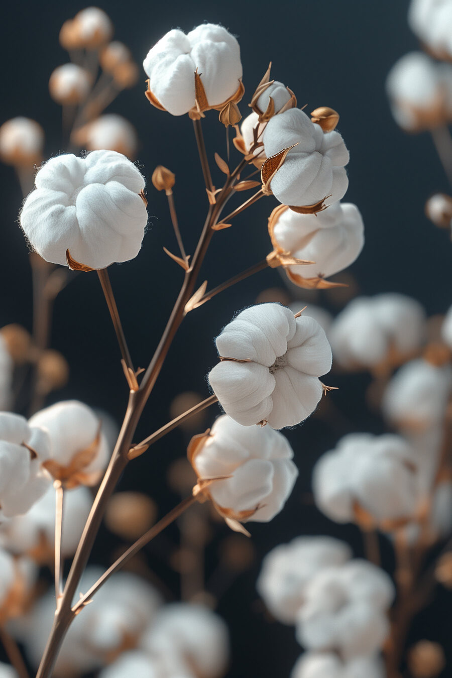 Ramo di cotone — design completo