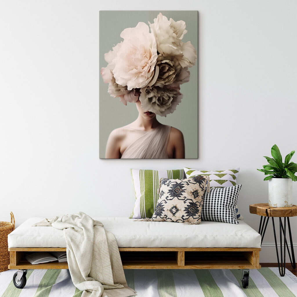 Viso sotto le peonie — ambiente 1