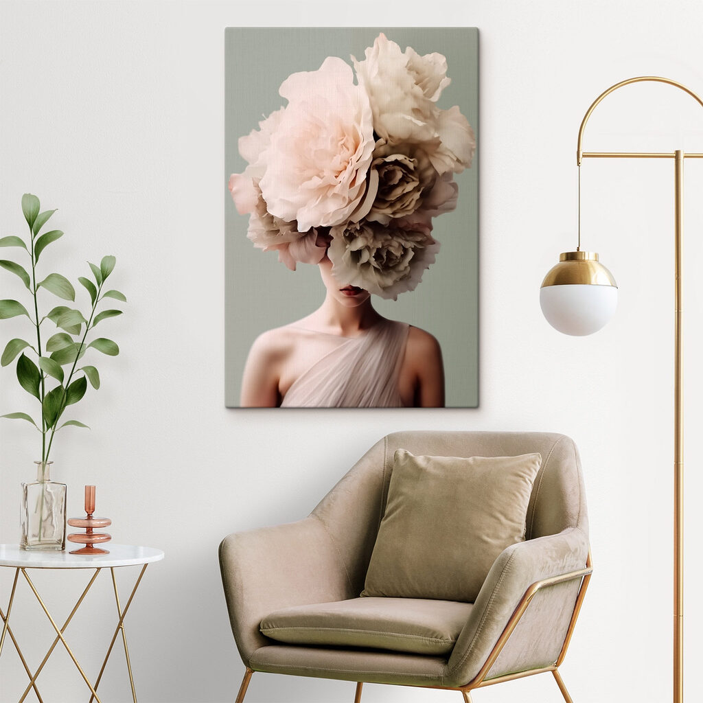 Viso sotto le peonie — ambiente 2