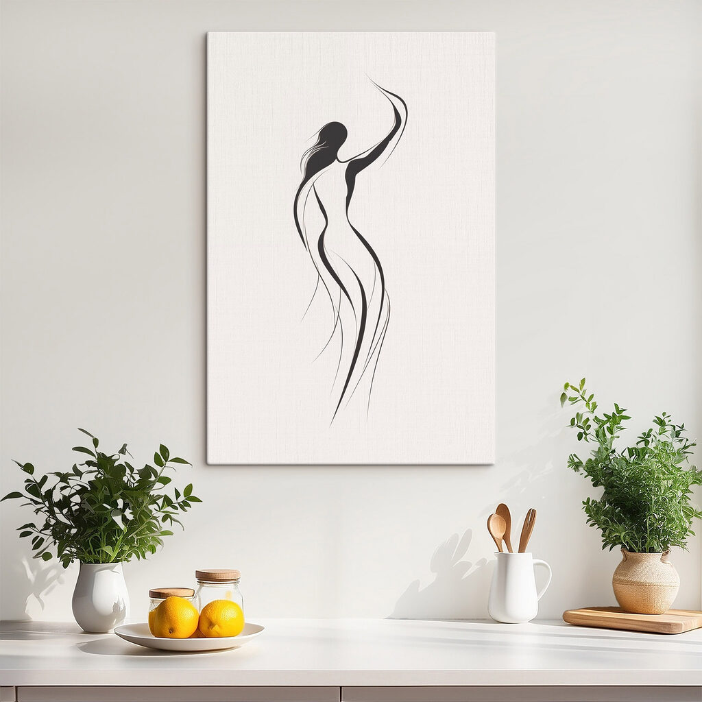 Danza in linee nere — ambiente 1