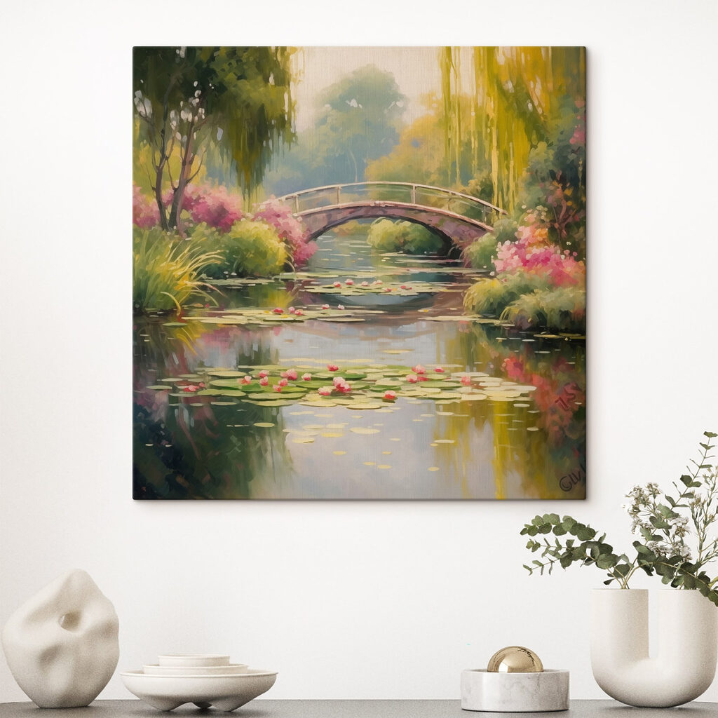 Ponte tra le ninfee — ambiente 4
