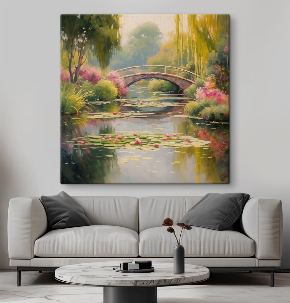 Ponte tra le ninfee — ambiente 2