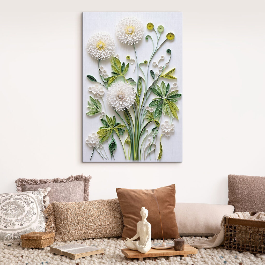 Piccoli fiori bianchi — ambiente 2