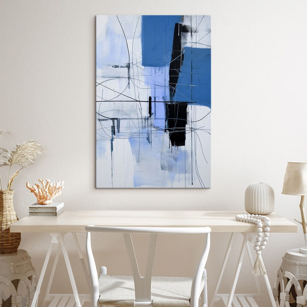 Blu e linee nere — ambiente 2
