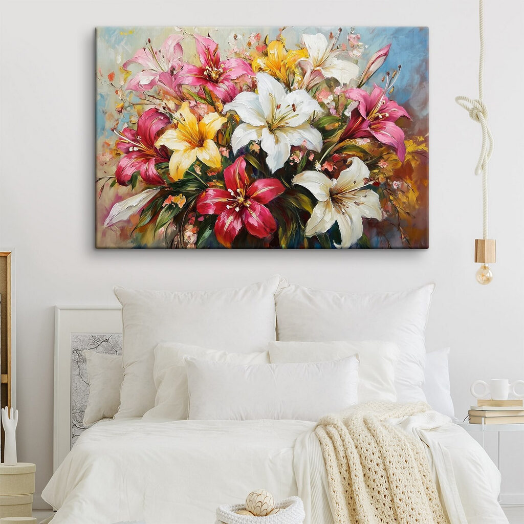 Gigli dai colori d’estate — ambiente 1