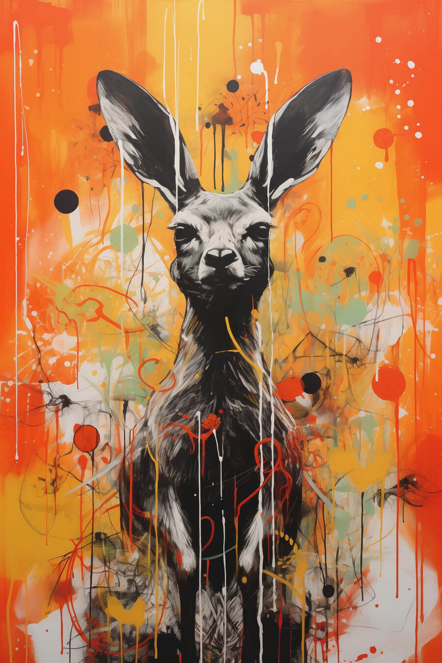 Animale dalle orecchie lunghe — design completo