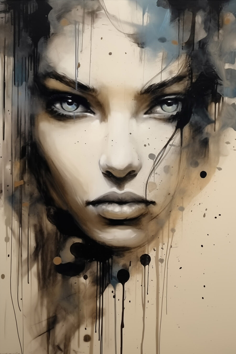 Sguardo tra le macchie — design completo