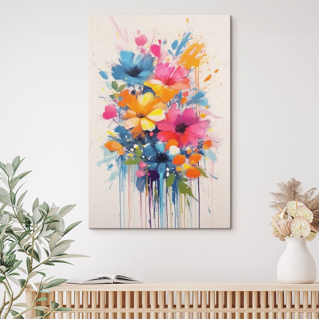 Bouquet di spruzzi colorati — ambiente 1