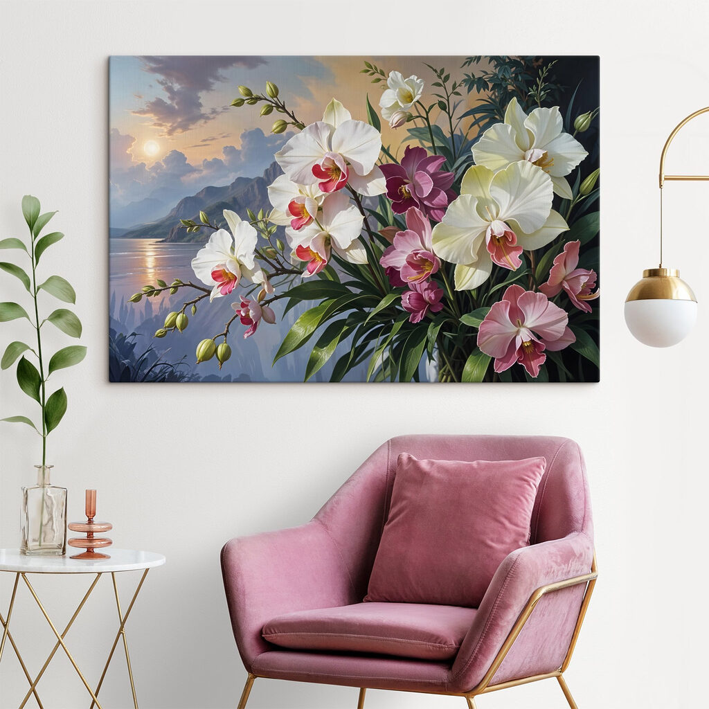 Orchidee davanti al lago — ambiente 1