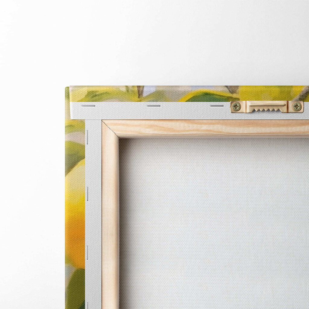 Limoni sotto fiori bianchi — retro