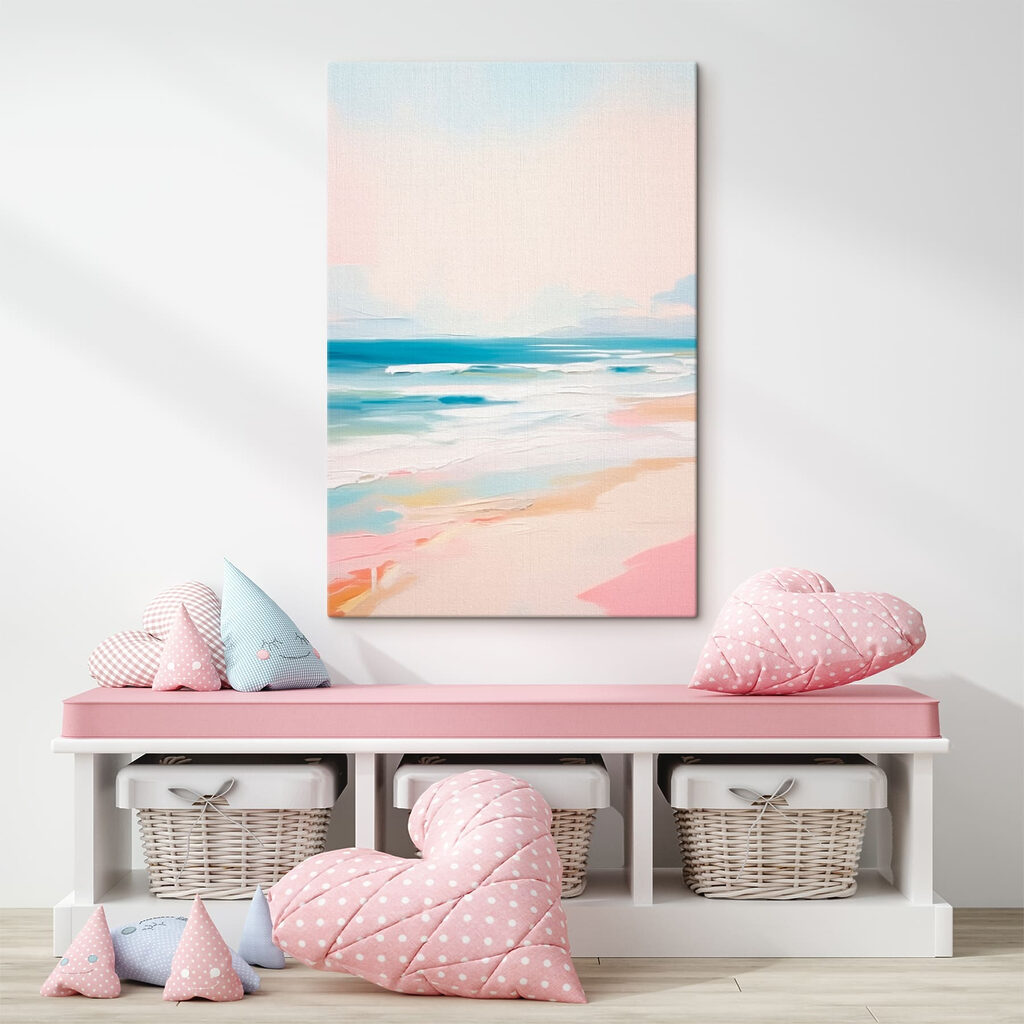 Spiaggia pastello — ambiente 1
