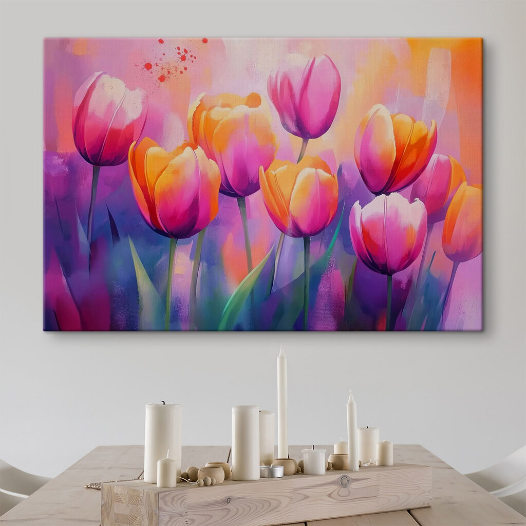 Tulipani nei colori solari — ambiente 1
