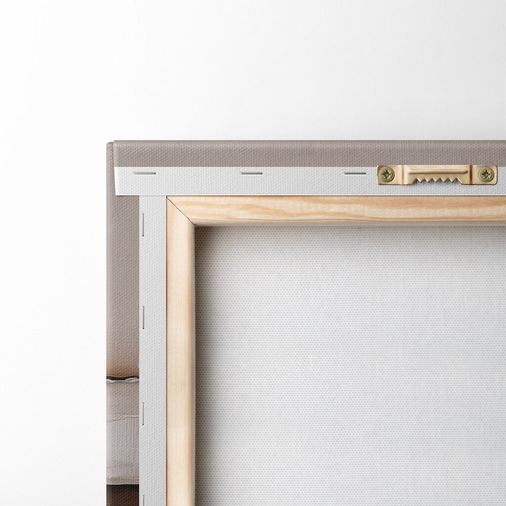 Blocchi beige e bianchi — retro