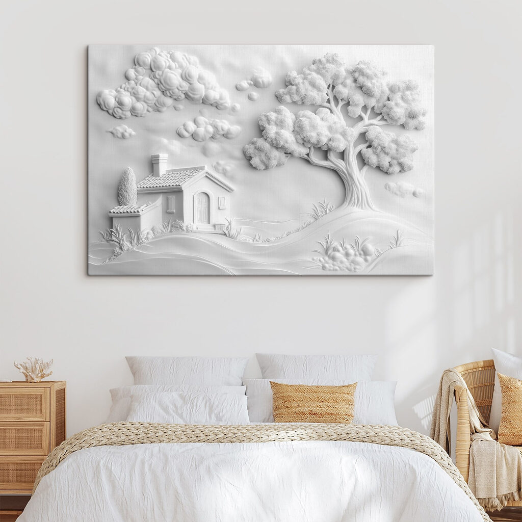 Casa bianca in fiore — ambiente 2