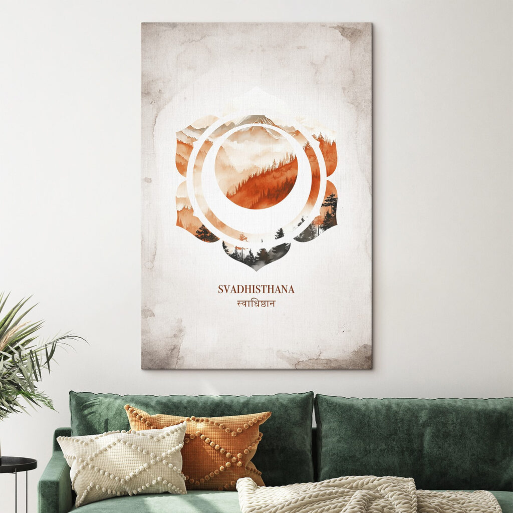 Chakra sacrale arancio — ambiente 1