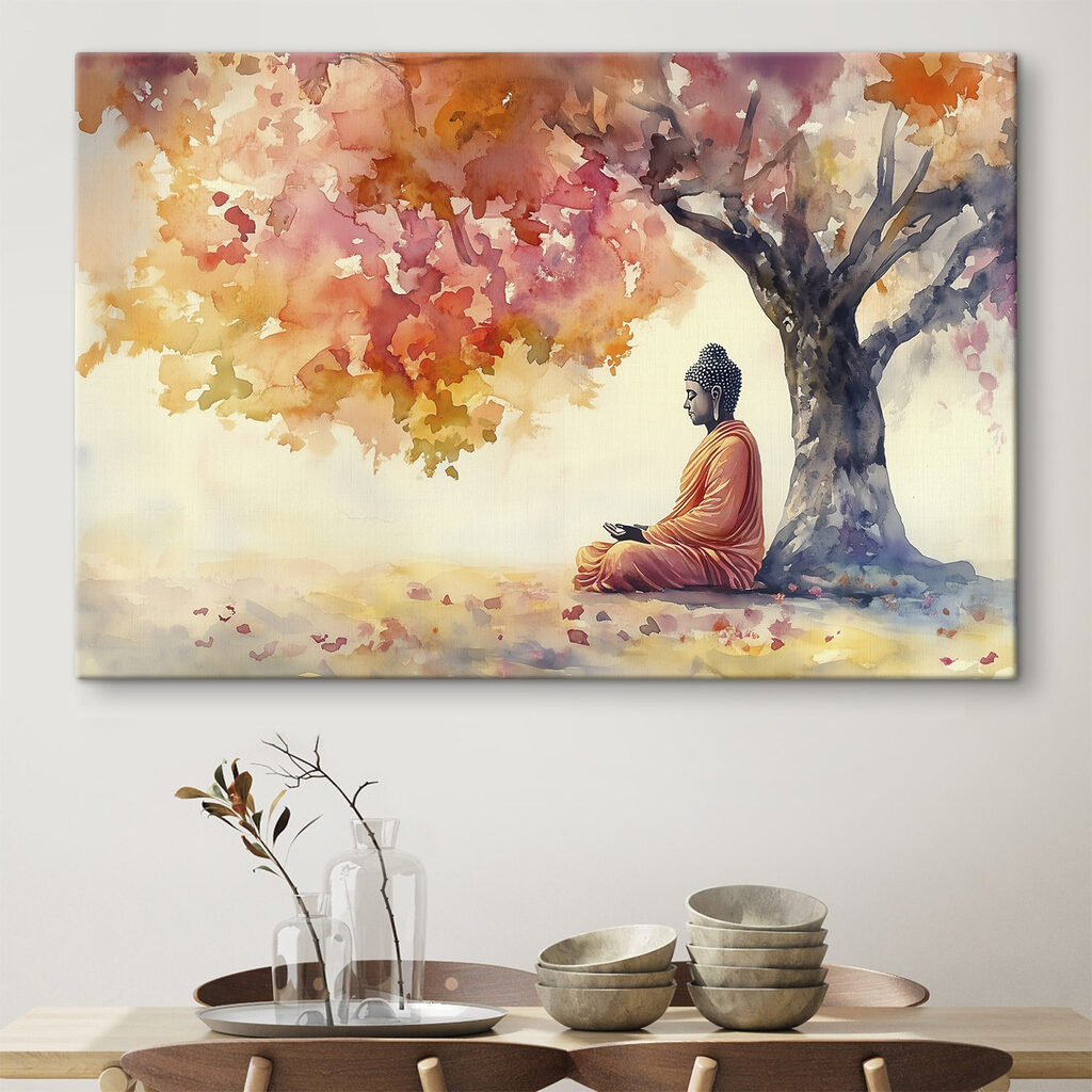 Buddha tra le foglie — ambiente 2