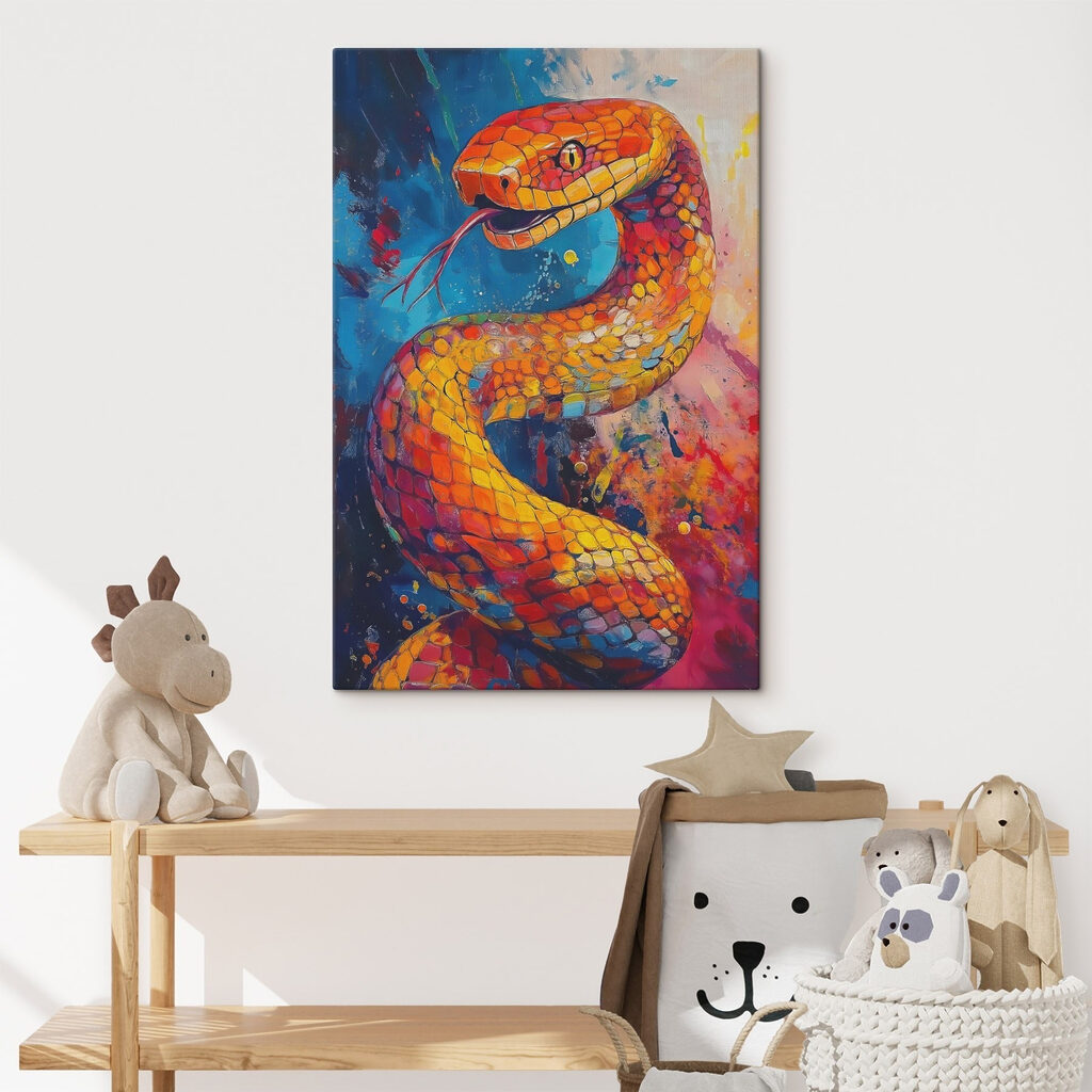Serpente tra i colori — ambiente 2