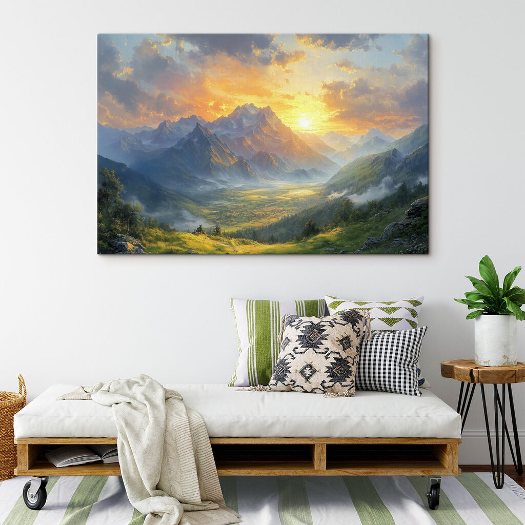 Sole d’oro sui monti — ambiente 1