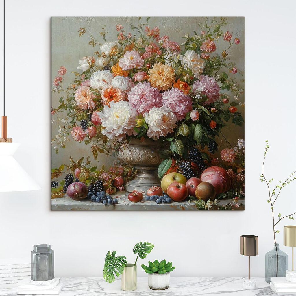Dalie sopra la frutta — ambiente 2