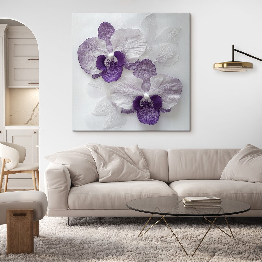 Orchidee con venature viola — ambiente 2