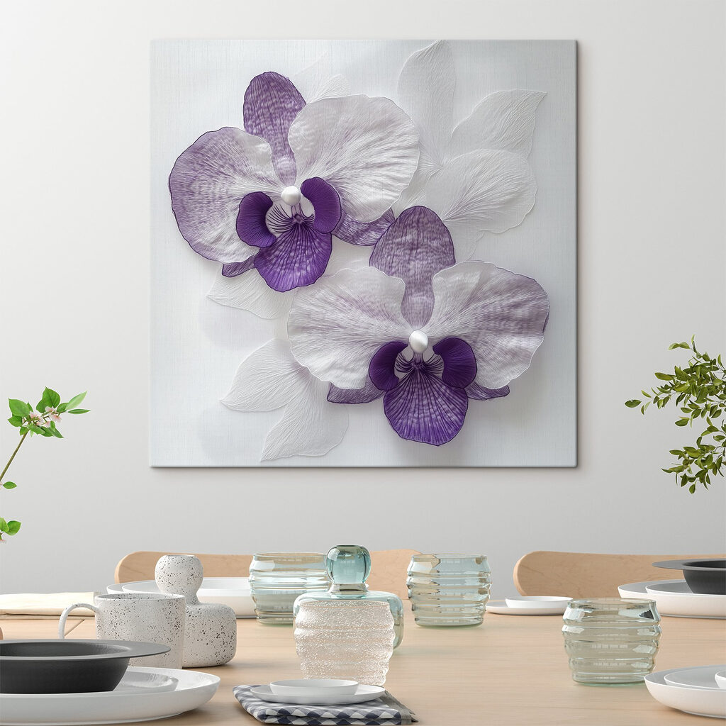 Orchidee con venature viola — ambiente 3