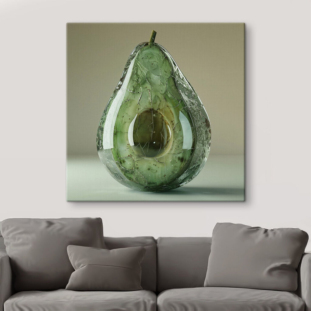 Avocado in verde lucido — ambiente 3